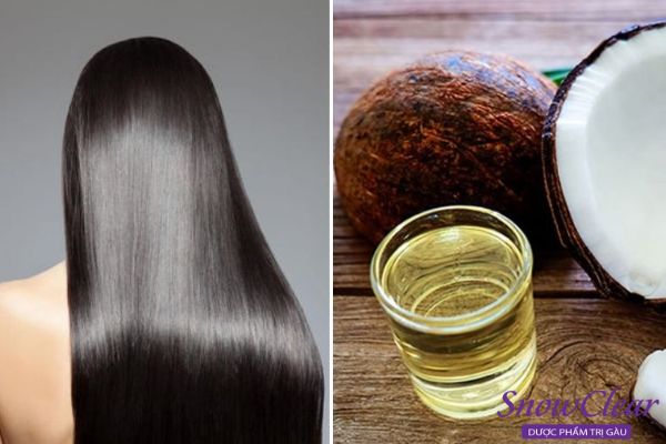Cách làm tóc mượt bằng dầu dừa