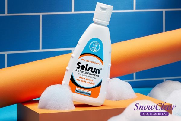 Dầu gội tị viêm da tiết bã chứa selenium sulfide