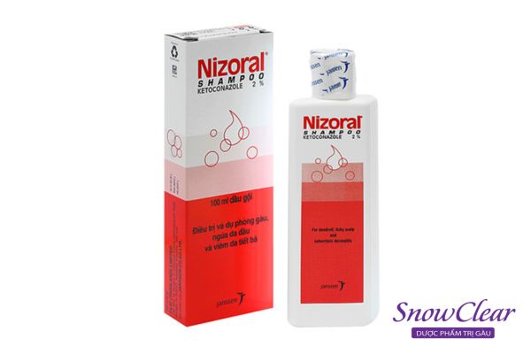 Dầu gội thuốc trị viêm da tiết bã ở đầu Nizoral 