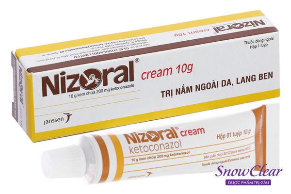 Thuốc bôi trị viêm da tiết bã ở đầu Nizoral