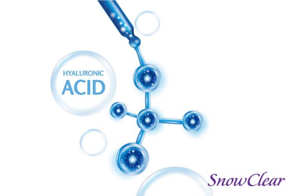 Hyaluronic acid là một hợp chất có khả năng giữ nước giúp duy trì độ ẩm cho da