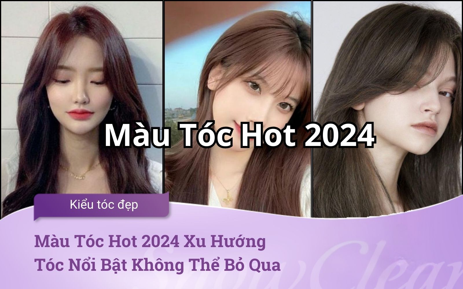 Màu Tóc Hot 2024 Xu Hướng Tóc Nổi Bật Không Thể Bỏ Qua