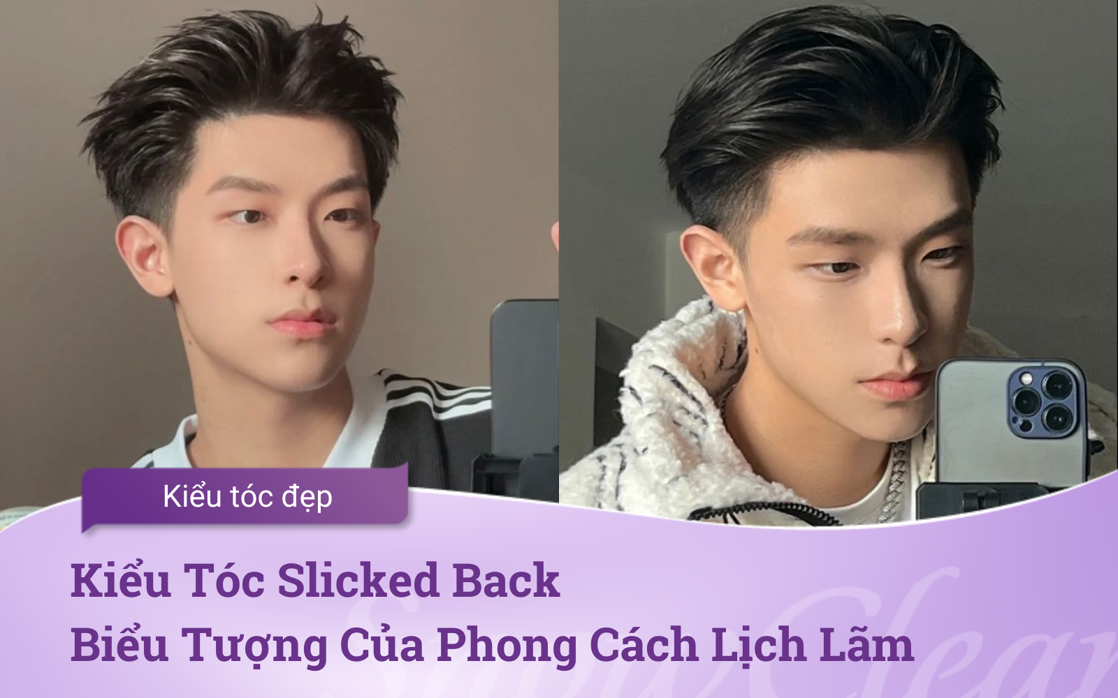Kiểu Tóc Slicked Back Biểu Tượng Của Phong Cách Lịch Lãm