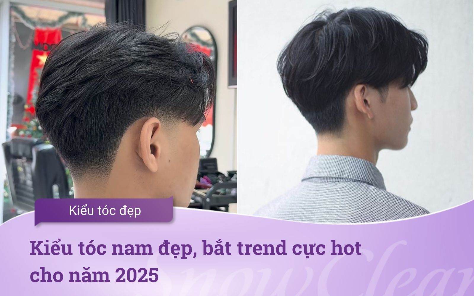 Kiểu tóc nam đẹp bắt trend cực hot cho năm 2025