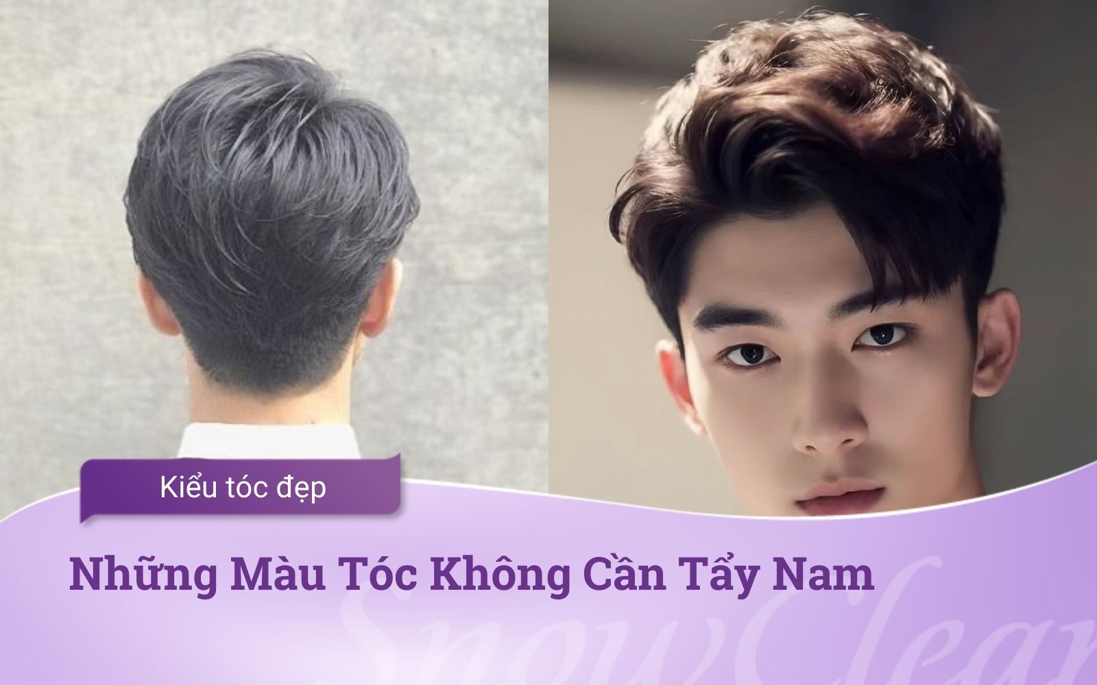 Những Màu Tóc Không Cần Tẩy Nam