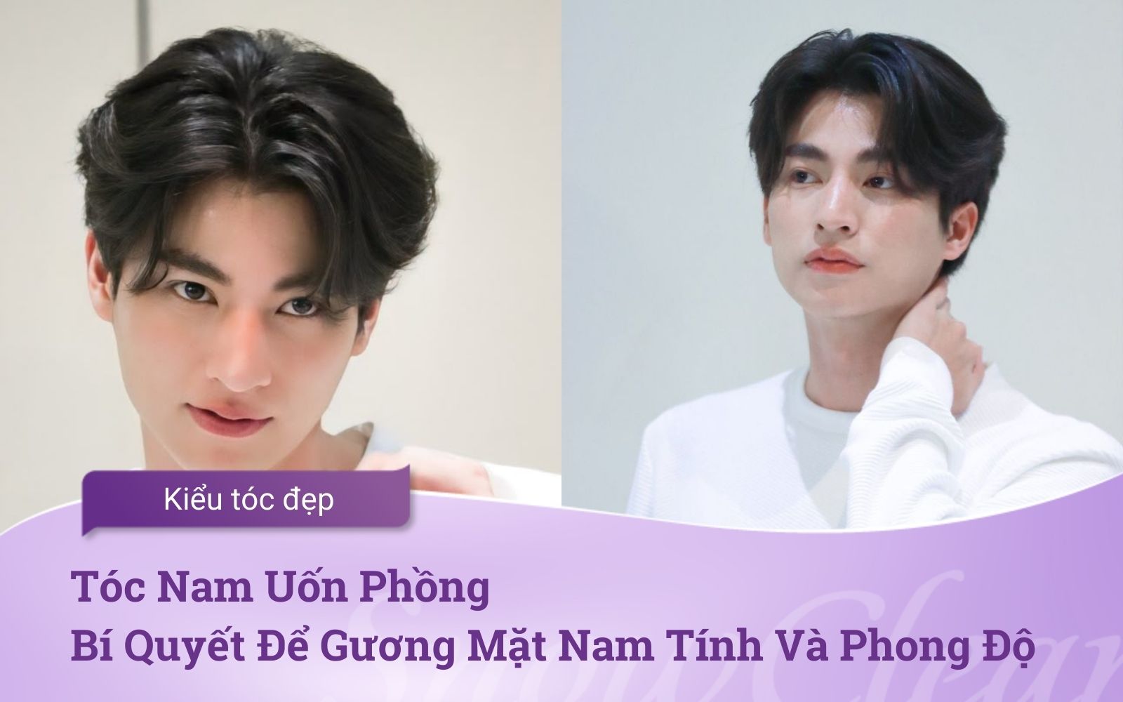 Tóc Nam Uốn Phồng Bí Quyết Để Gương Mặt Nam Tính Và Phong Độ