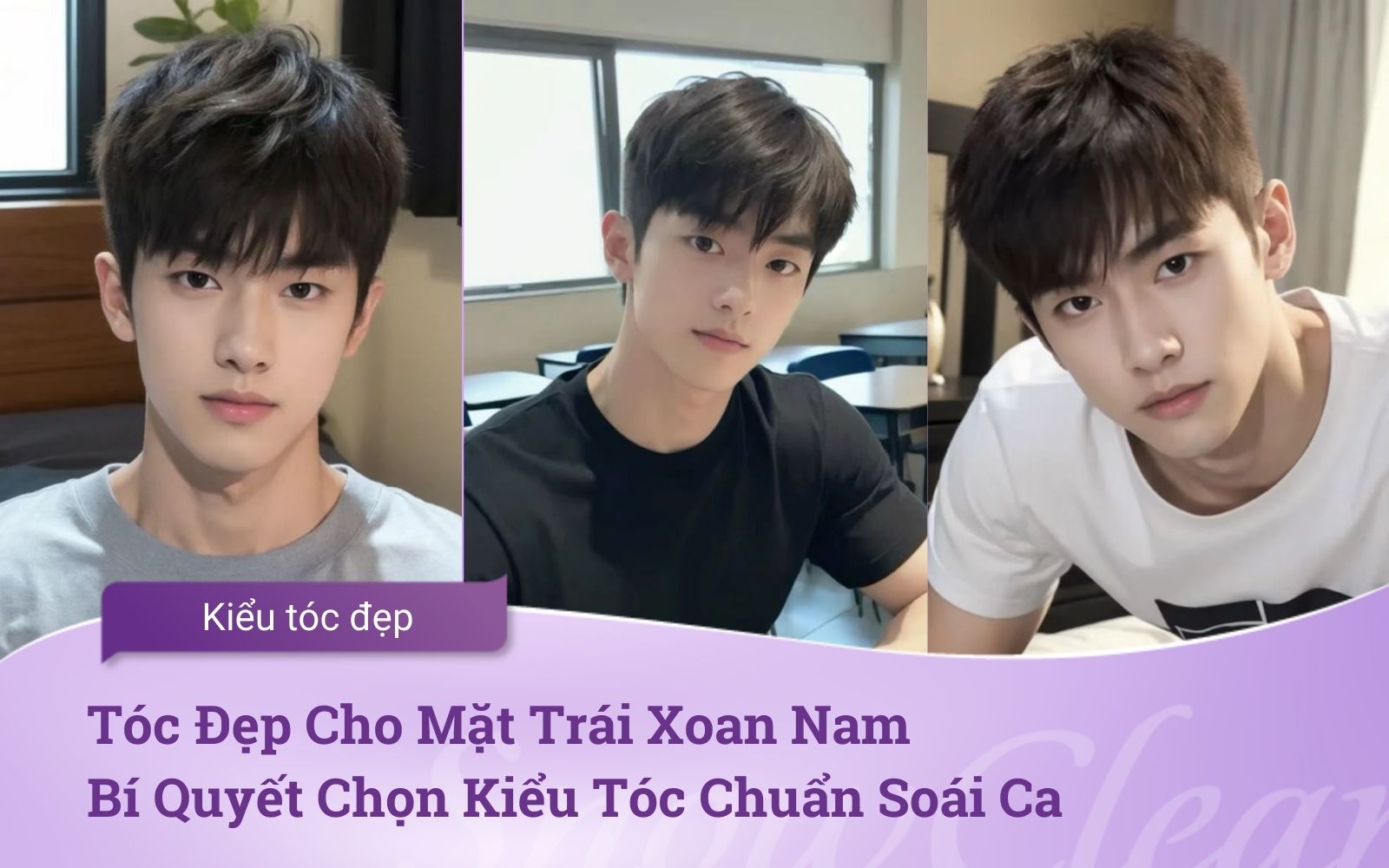 Tóc Đẹp Cho Mặt Trái Xoan Nam Bí Quyết Chọn Kiểu Tóc Chuẩn Soái Ca