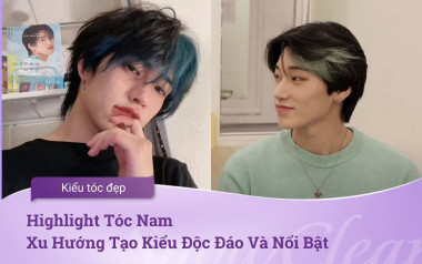 Highlight Tóc Nam  Xu Hướng Tạo Kiểu Độc Đáo Và  Nổi Bật