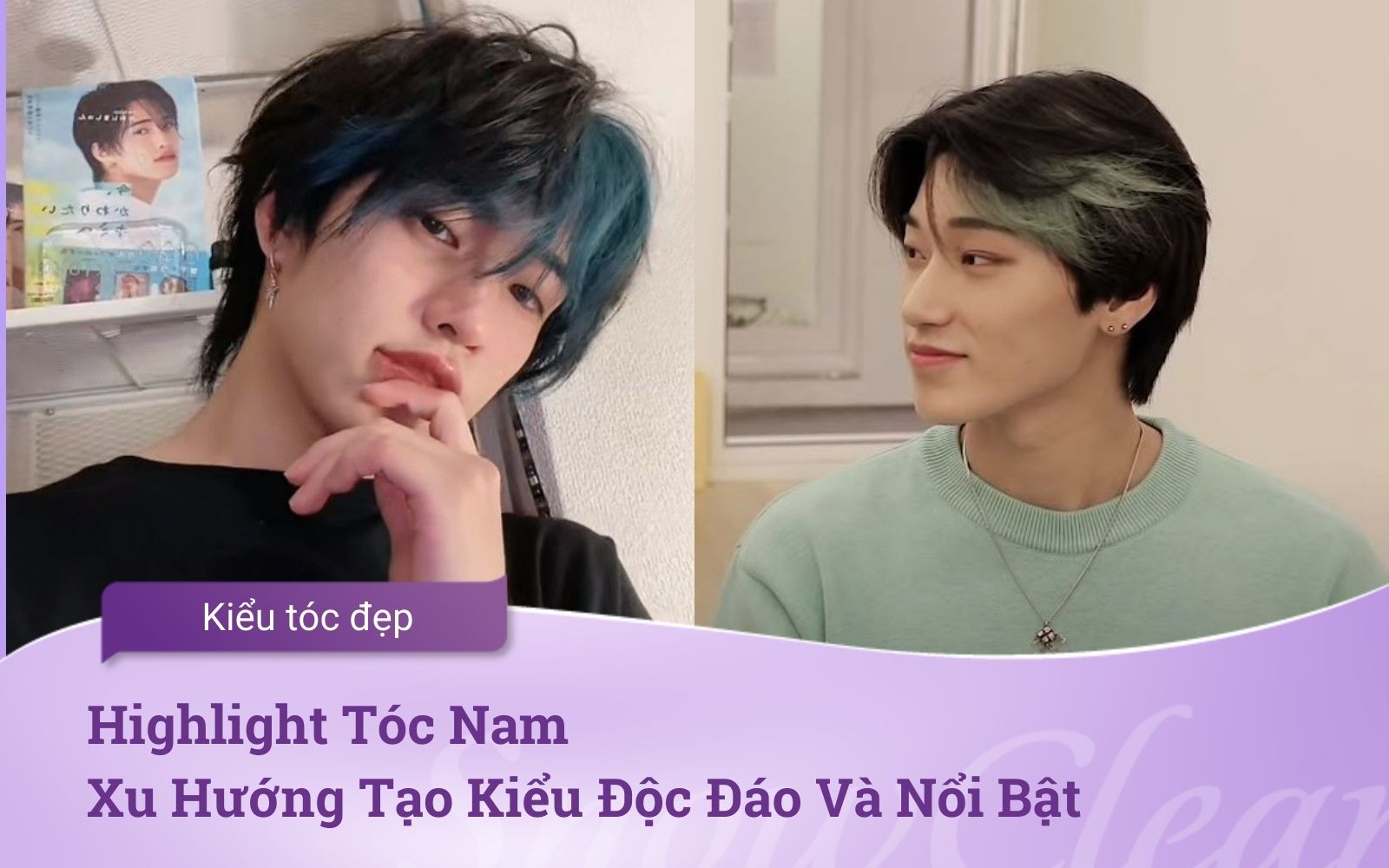 Highlight Tóc Nam  Xu Hướng Tạo Kiểu Độc Đáo Và  Nổi Bật