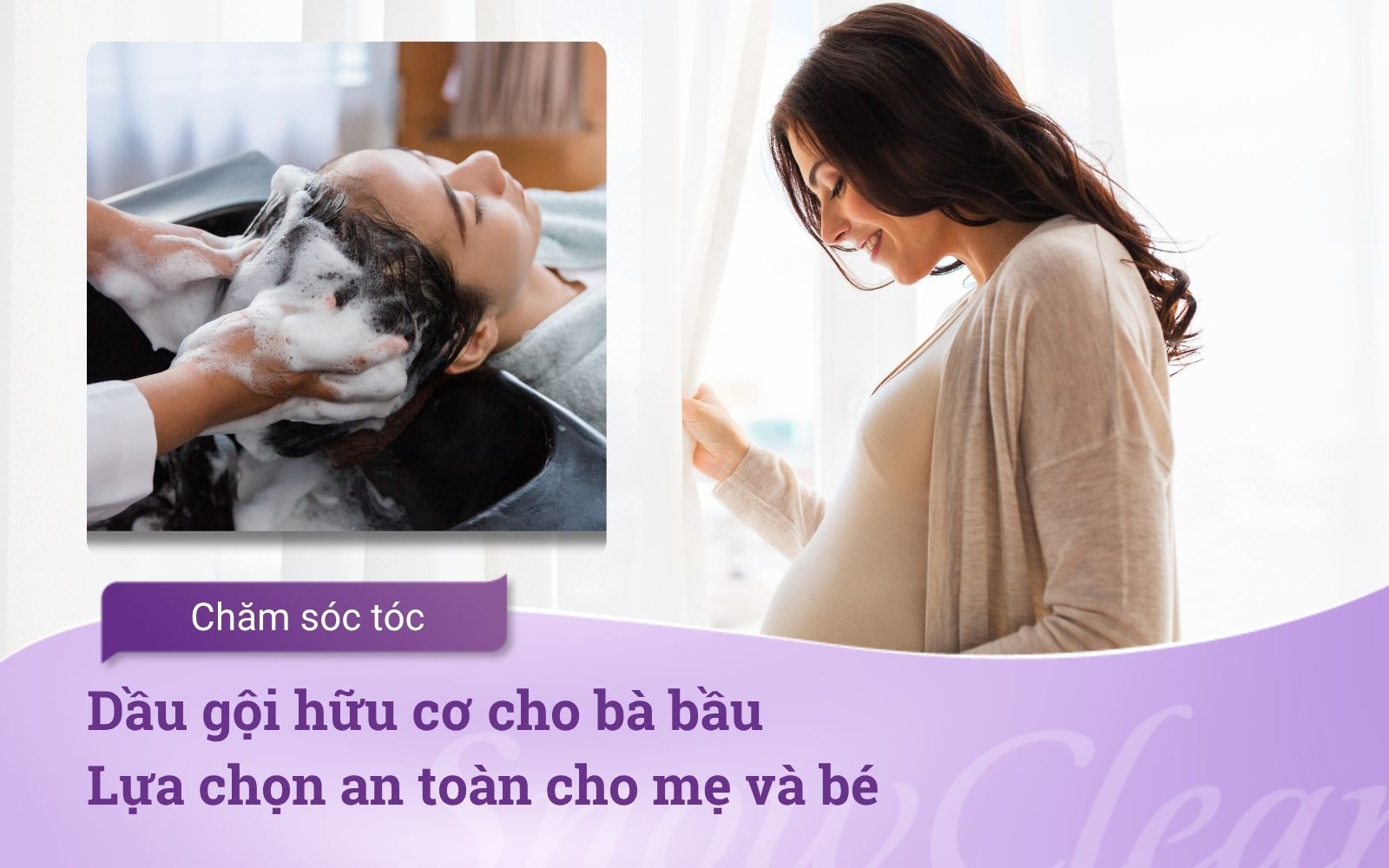 Dầu gội hữu cơ cho bà bầu Lựa chọn an toàn cho mẹ và bé