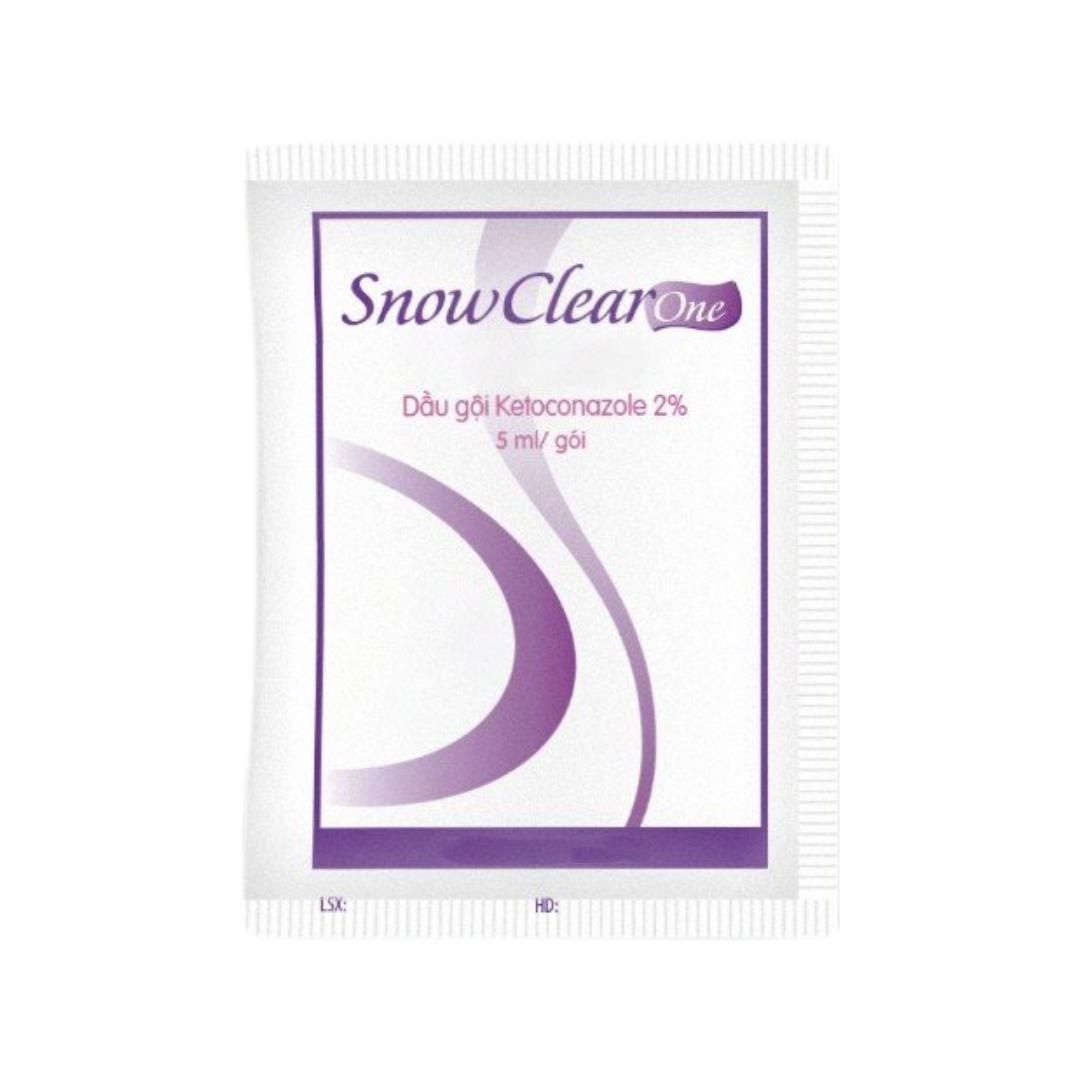 Dầu gội trị gàu SnowClear One hộp 50 gói 5ml